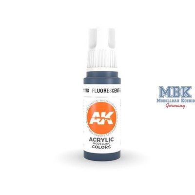 AK Interactive S.L. AK-11178 Fluorescent Blue (3rd Generation)