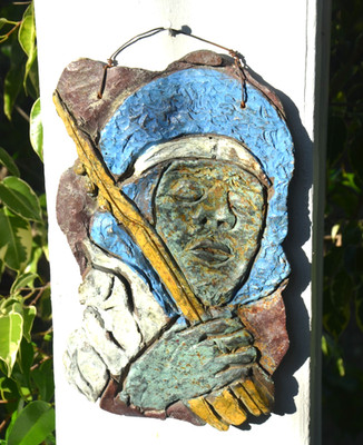 Cold Bronze Hanging Sculpture by Jeanne Dana for Paper and Stone Studio