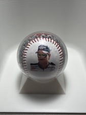 Dale Earnhardt Sr. #3 Baseball The Intimidator In Protective Case on Stand