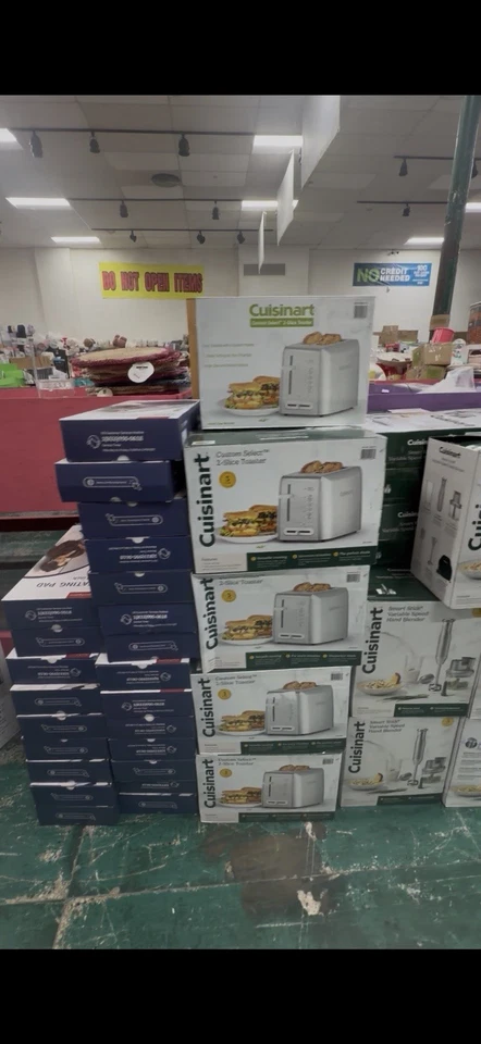 Tostadora de metal de 2 rebanadas de acero inoxidable Cuisinart personalizada seleccionada NUEVA SELLADA DE FÁBRICA Foto 4 de 4