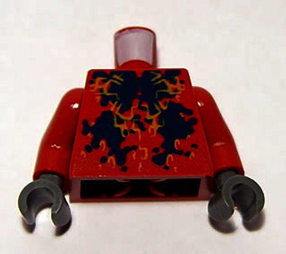 LEGO® Part 973pb0621c01 - Torso Atlantis Squid Pattern