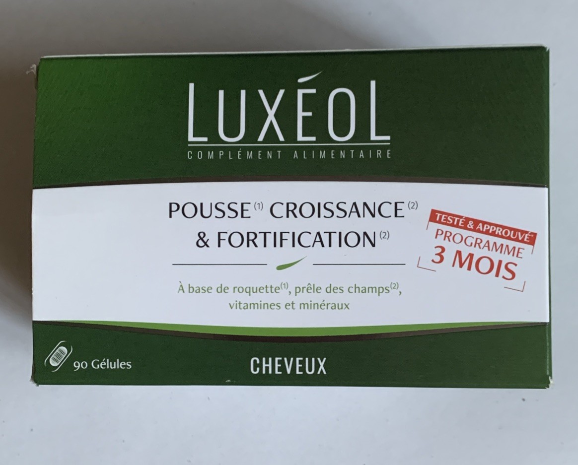 Luxeol Pouse Croissance &Amp; Fortification Crecimiento Y Fortalecimiento 90 Cápsulas Nuevo Embalaje Original