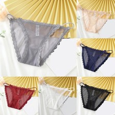 Womens Seamless Lace Hollow Out Panties for Spring Summer Autumn Winter