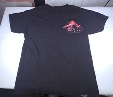 Sullen Artist Series Carlos Torres Graphic Black Red Cotton Men's T-Shirt M(A7)