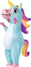 Halloween Inflatable Unicorn Costume for Adults - Full Body Blow Up Outfit