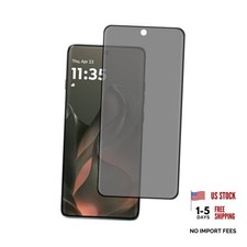 2 Pack for Motorola Moto Edge 2025 Privacy Anti-spy Protective Tempered