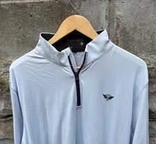 Greyson Sport 1/4 Performance Stretch Pullover Mens Size: XXL Blue Golf