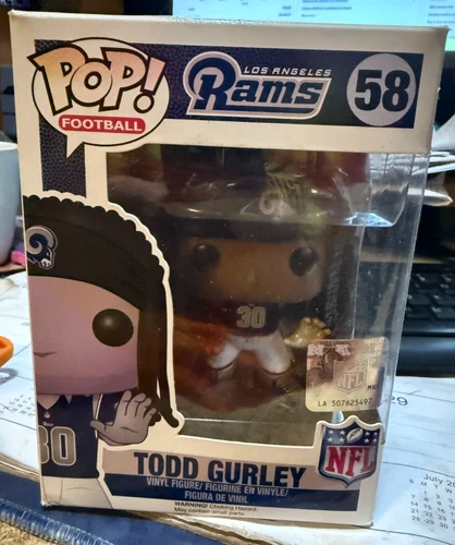 FUNKO POP! ---TODD GURLEY---LOS ANGELES RAMS---58