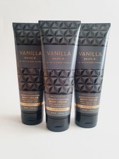 Bath  Body Works Vanilla Noir Men's 8 oz Ultimate Hydration Body Cream 3 Pc Set