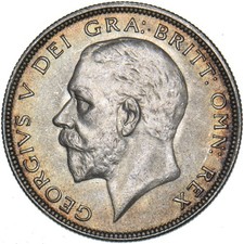 1936 Halfcrown - George V British Silver Coin - Superb