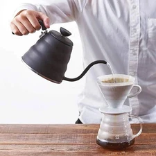 Hario V60 "Buono" Gooseneck Drip Kettle 1200ml - Matte Black – Pour Over Coffee