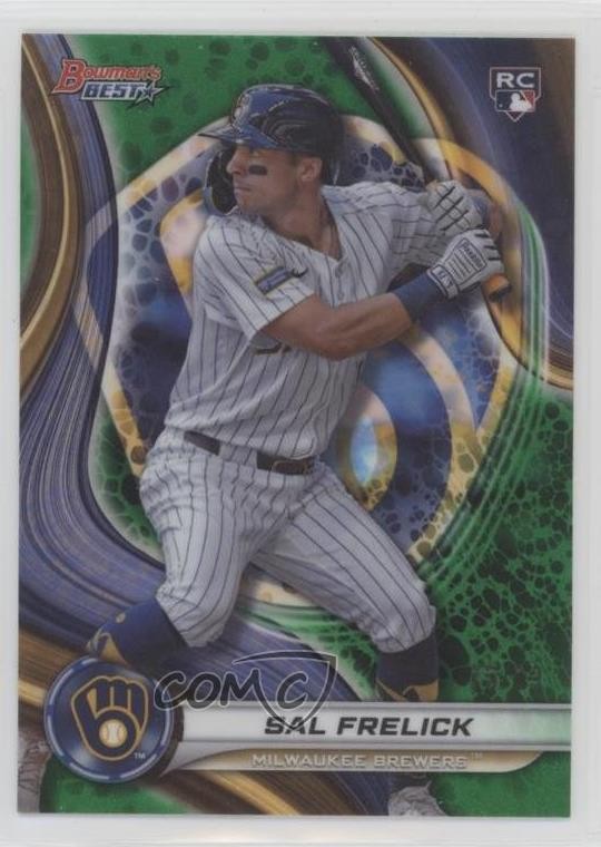 2024 Bowman's Best Green Refractor /99 Sal Frelick #37 Rookie RC