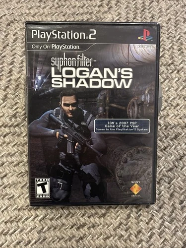 Syphon Filter Logan's Shadow (Sony PlayStation 2, 2010) New Sealed UPC Punched