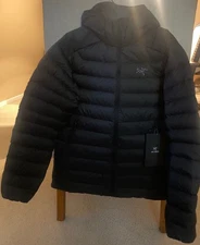 Arc'teryx Mens Black Cerium Hoodie in Size Extra Large - New with Tags