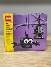 LEGO Seasonal Spider & Haunted House Pack 40493 Halloween Ornaments Sealed