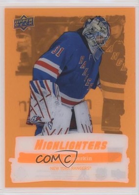 2022-23 Upper Deck Series 2 Highlighters Orange Igor Shesterkin #HL-13