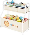 GRANNY SAYS Kids Toy Storage Organiser with Storage Boxes, Large Stuffed Animal