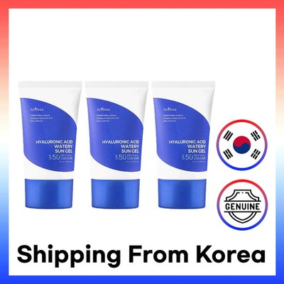 Isntree Hyaluronic Acid Watery Sun Gel SPF50+ PA++++ 50ml 3Pack EXP:03/2028