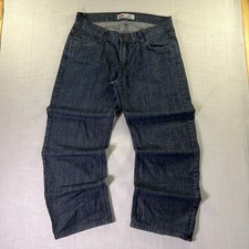 Levi's Boy Baggy 550 Jeans Husky 14 Wide Leg Skater Baggy Dark Relaxed Fit Denim