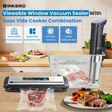 Inkbird Culinary Sous Vide 1000W Wi-Fi Precision Cooker Food Vacuum Sealer Moist