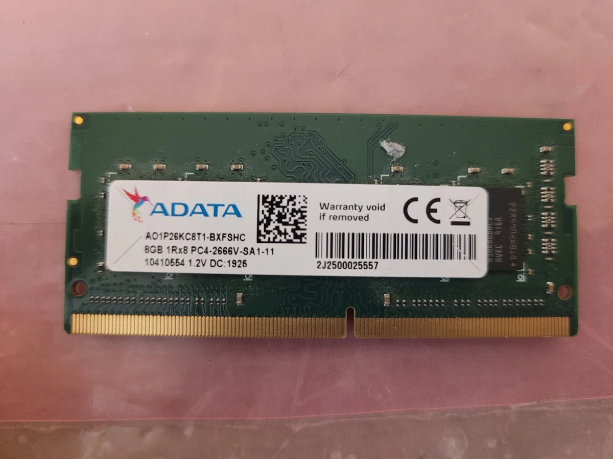 ADATA DDR4 SDRAM 8 GB Capacity per Module Memory (RAM) for sale | eBay