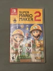 CIB Super Mario Maker 2 (Nintendo Switch, 2019) Complete *TESTED*