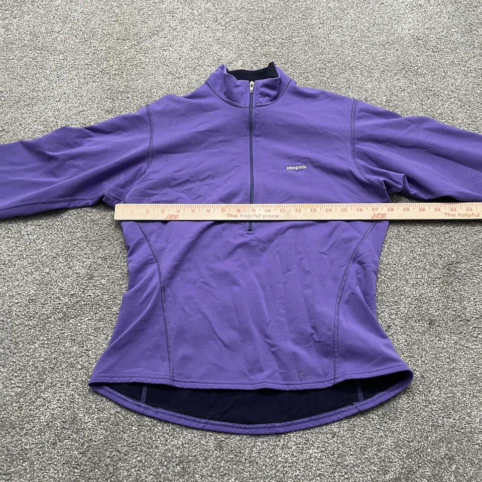 Suéter Vintage Patagonia Medio Cremallera Elastizado Polar Hecho en EE. UU. Capa Base Foto 4 de 4