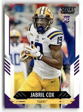 Jabril Cox 2021 Score LSU Tigers Rookie #375