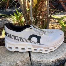 On Womens Cloudmonster 2 3WE10112035 Undyed Frost Athletic Running Shoes Sz 10.5