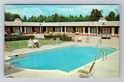 #ad Fayetteville NC North Carolina Driftwood Motor Lodge Antique Vintage Postcard $0.99