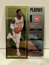 DENNIS SCHRODER 2017-18 Panini Contenders #55 Playoff Ticket /249
