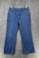 VTG Wrangler 1W530 Rugged Straight Leg Jeans Men’s 38X29* Made In USA Cowboy