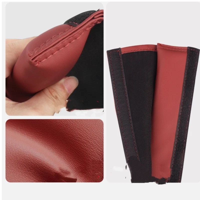 Funda de cinturón de seguridad de coche apta para Skoda 2 piezas cojín de hombro almohadilla accesorios Foto 4 de 4