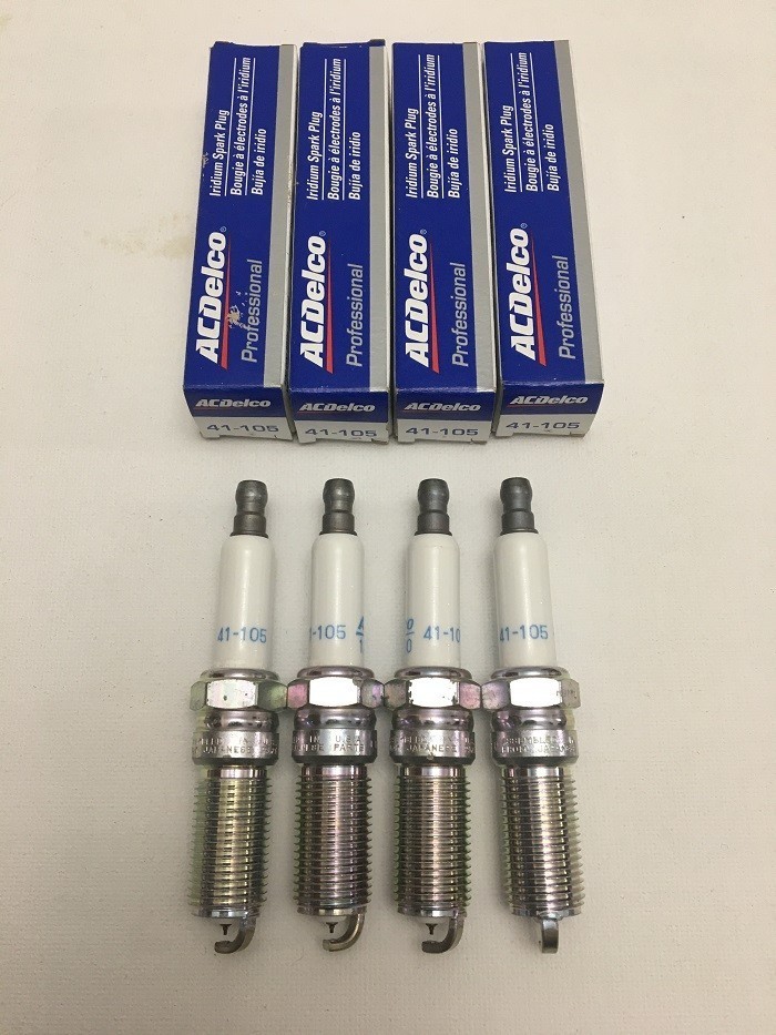 AC Delco Iridium Spark Plugs 41-105 - Pack of 4 Spark Plugs