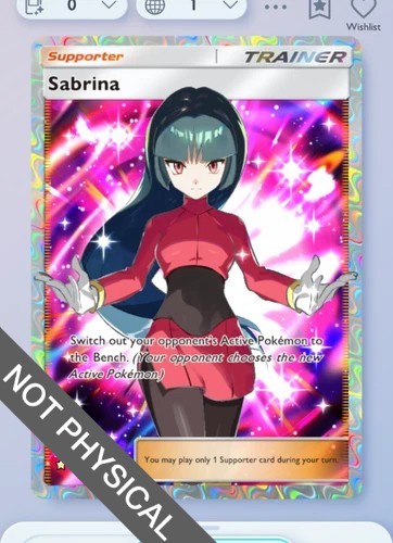 Pokemon TCG POCKET - Sabrina Full Art 2⭐, Genetic Apex, English