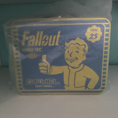 G Fuel Fallout Nuka Cola Metal Lunch Box Collector's Edition