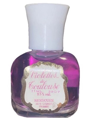 Vintage Miniature Berdoues Violettes de Toulouse France .37oz  MINI Bottle