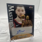 Topps Finest Masters Autographs Zach LaVine #MA-ZL Kings NBA 2024-25 23/25