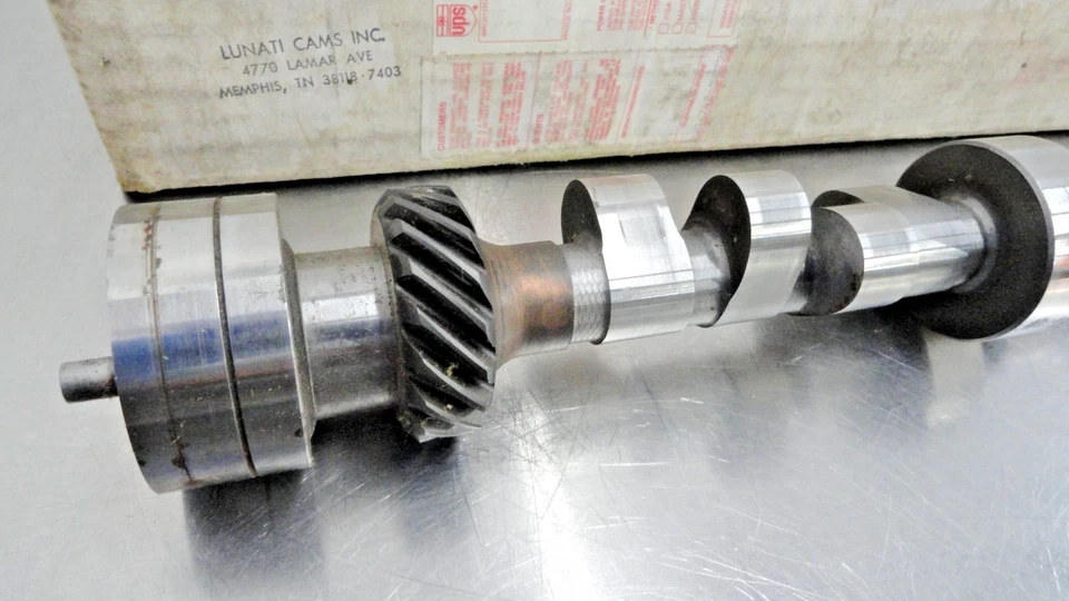 Árbol de levas Lunati 669086 96B1A MC5A 108 RRH-284-292-C 284/292 BBC Chevy Drag Foto 2 de 4