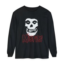 The Misfits Long Sleeve T-Shirt  Punk Rock Band Tee