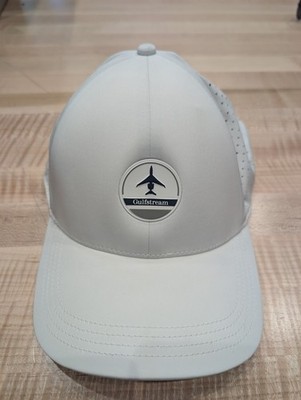 RARE NWT 100% Authentic Gulfstream Private Jets VIP Client Gift Hat / Cap White