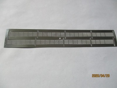 Intermountain # P44587  Farr Grille F-7B Approx 6-3/16'' Long HO-Scale