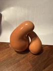 Salt Pepper Shakers Rust Red Wing Town And Country Eva Zeisel Pottery