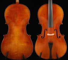 Violonchelo Stradivari Stradivari 7/8 Sonido Excelente 200 años Abeto Antiguo No. W015