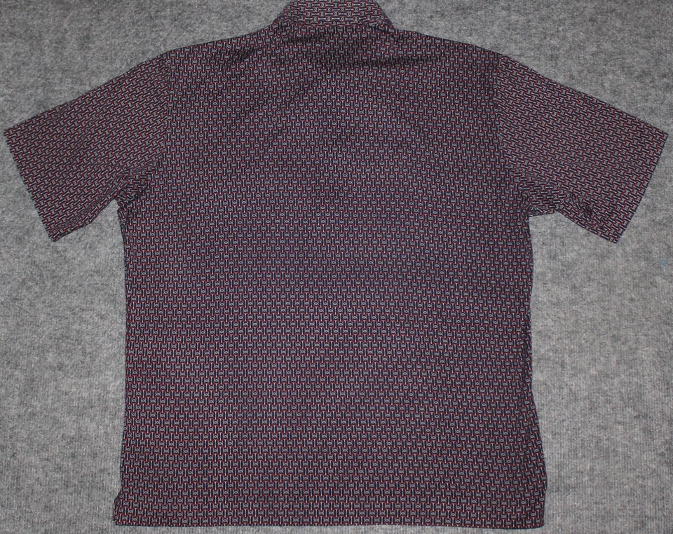 Camisa vintage MAUS & HOFFMAN S/S POLO algodón ligero hecha en Italia talla L (42) Foto 4 de 4
