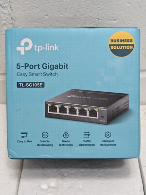TP-LINK TL-SG105E - 5-Port Gigabit Easy Smart Switch