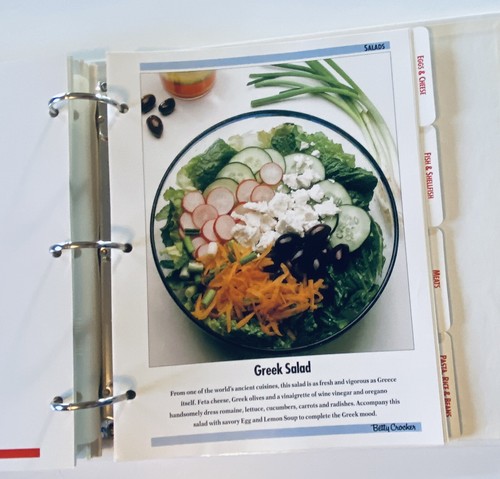 1992 Betty Crocker's Cooking For Today Indexed Heavy 5 Ring Binder Cookbook - Picture 12 of 15
