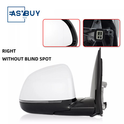 Right Side Door Mirror Assy White for BMW X3 2018 2019 2020 2021 2022 2023 US