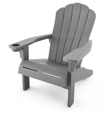 Keter Everest Adirondack Chair with Integrate...