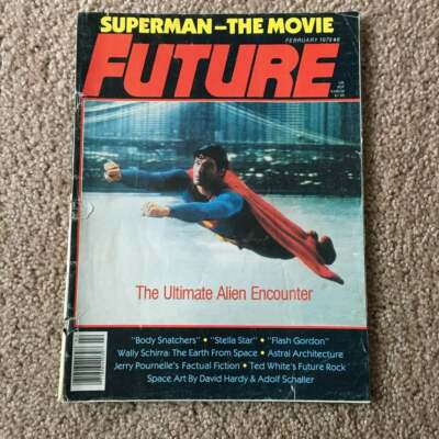 FUTURE Magazine   February 1979   Superman the Movie Feature   Vintage Sci-Fi Is
